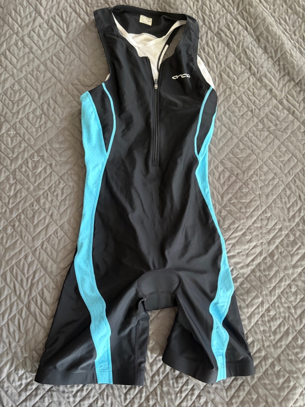 Orca Black & Turquoise Triathlon Suit